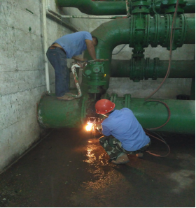 一水廠加強汛前設備檢修  全力確保汛期安全供水