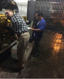 徹夜搶險不停歇  全力奮戰保供水