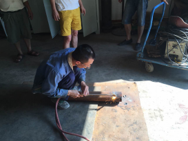 突遇險情  快速反應  力保安全生產