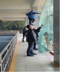 一水廠：安裝濾池隔離網 確保水質安全