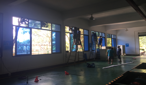 為設備降溫 全力保障供水