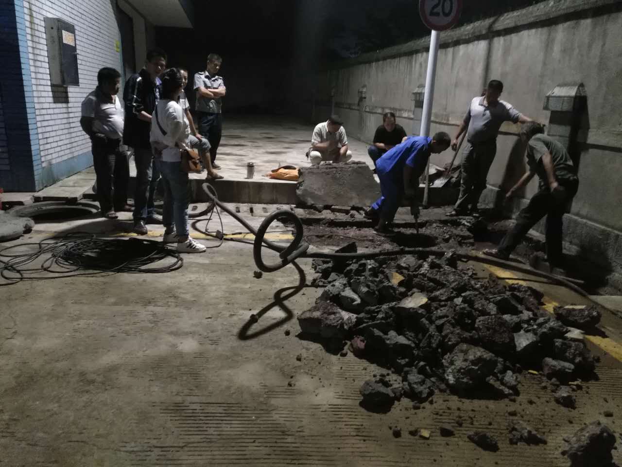 晝夜搶修 保證水質達標