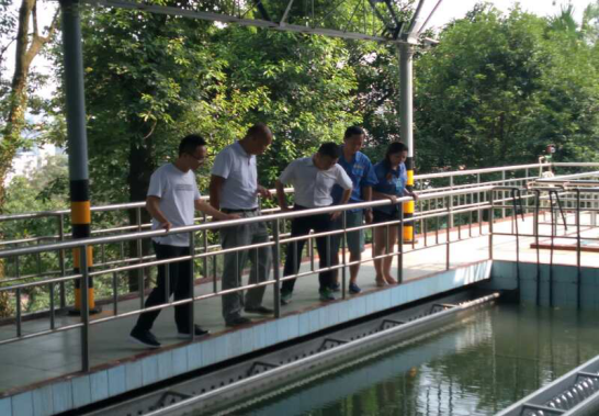 郭彬書記到一水廠檢查指導夏季供水保障工作