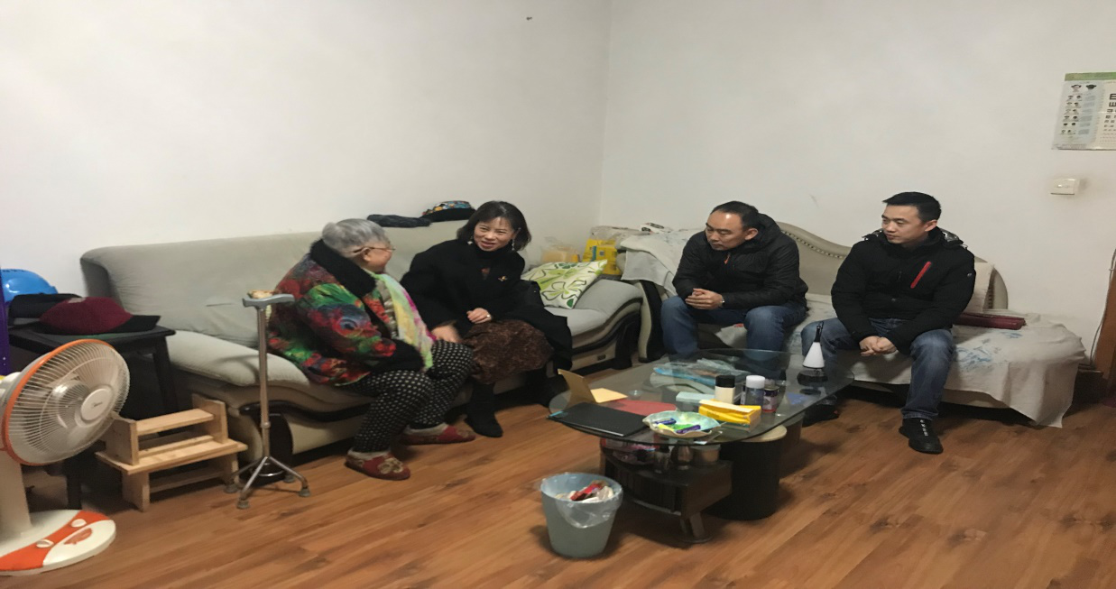 真情慰問軍烈屬   濃濃關愛暖人心