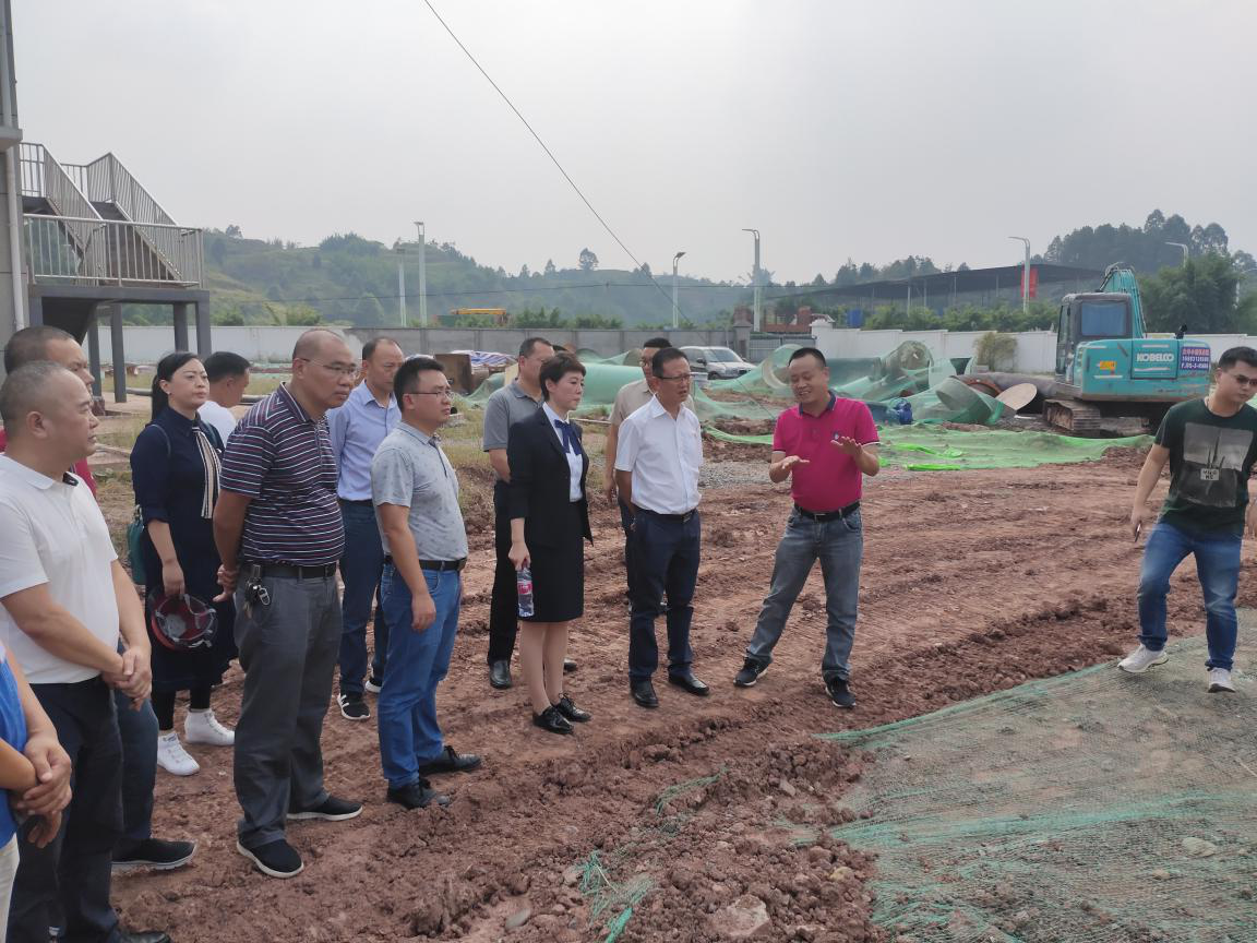 市委常委、統戰部部長李學焦帶隊檢查我司供水保障工作