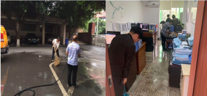 集團(tuán)公司持續(xù)開展“周末衛(wèi)生大掃除”愛國衛(wèi)生活動(dòng)