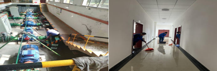 集團公司持續開展“周末衛生大掃除”愛國衛生活動