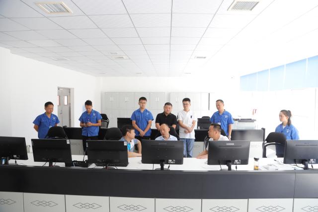 市住房和城鄉建設局領導到我司開展汛期安全檢查