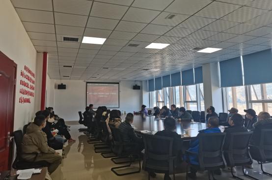 普安水廠召開年終考評總結大會