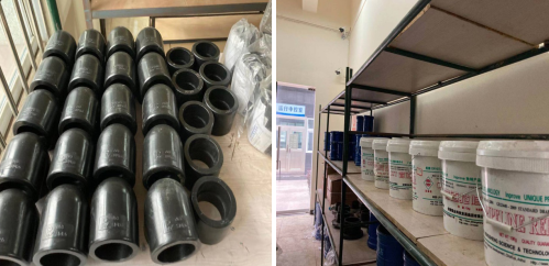 臨港公司開展庫房升級改造建設