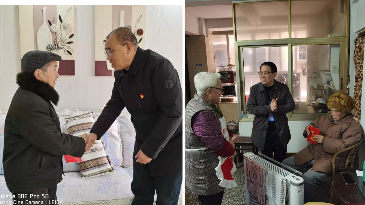 集團(tuán)公司黨委春節(jié)慰問(wèn)走訪退休黨員干部