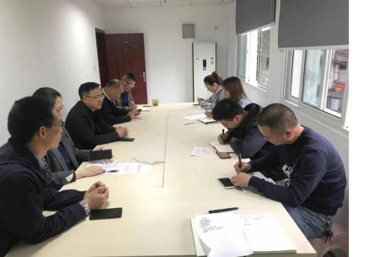 集團公司領導調研清源水務投資公司