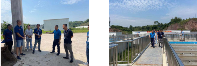 集團公司黨委委員、副總經理劉林督導臨港公司安全生產信訪維穩生態環保工作