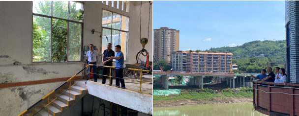 宜賓市公用事業服務集團籌備組組長羅慶一行深入清源水務集團一線調研