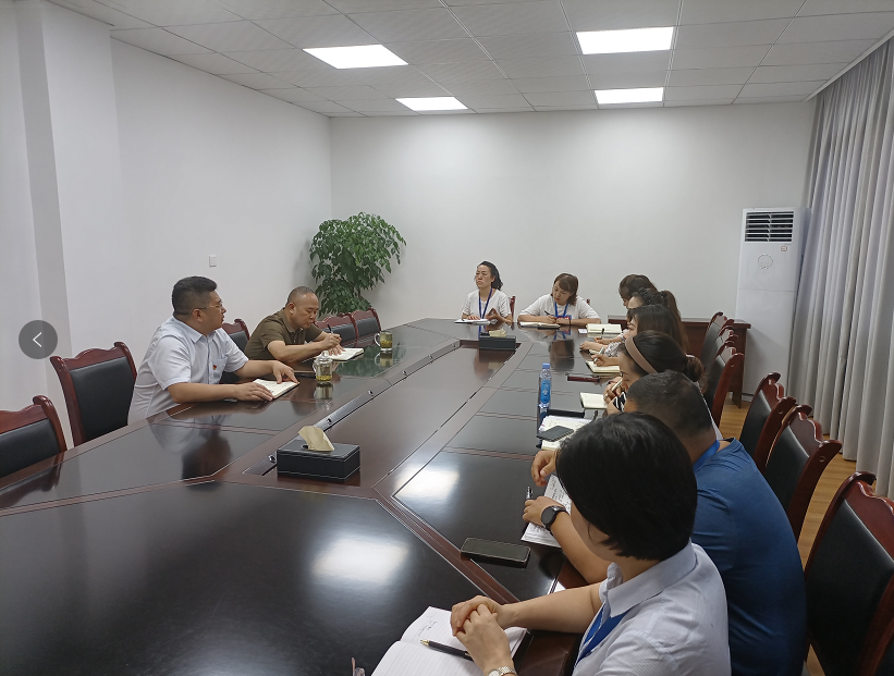 公司黨委副書記、常務副總經理鄒成友到市場營銷部開展專題調研