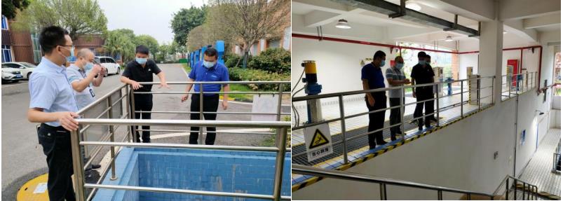 督導慰問送關懷 攻堅克難戰“疫”線