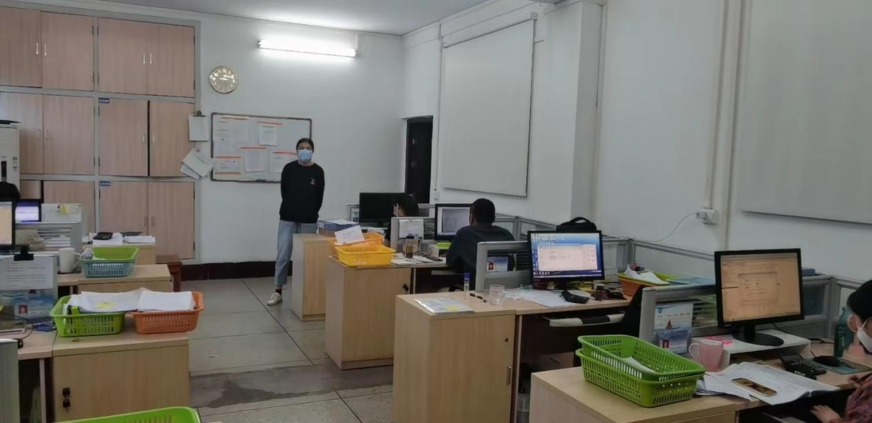 財務部開展防疫知識集中學習