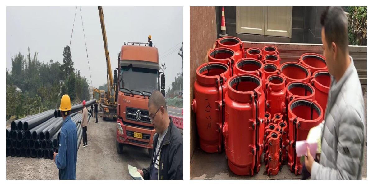 科學調配物資 確保工程建設