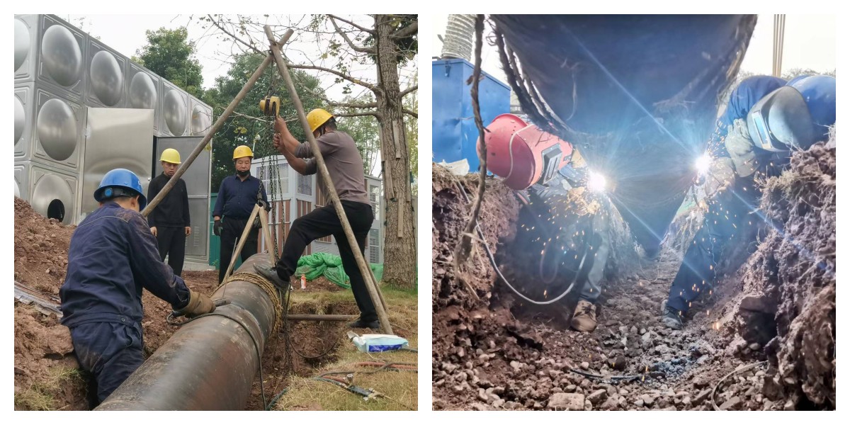 保供水·穩水壓·促民生 臨港大學城臨時加壓泵站順利通水