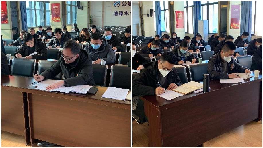 述職評議亮成績，凝心聚力謀新篇 ——公服集團清源水務公司召開2022年度黨支部書記抓黨建工作述職評議暨中層干部述職述廉考評會