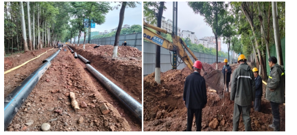 七星路段截污干管改造工程順利完工！