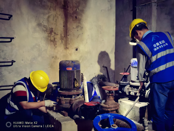 備戰高溫,做好供水保障設施維護工作