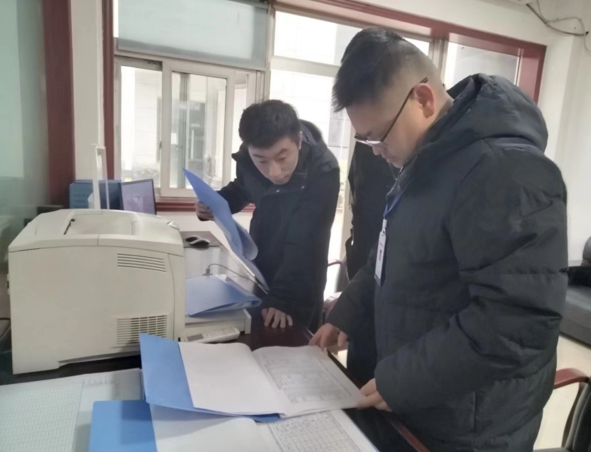 臨港公司開展“元旦”大檢查  確保供水安全穩定