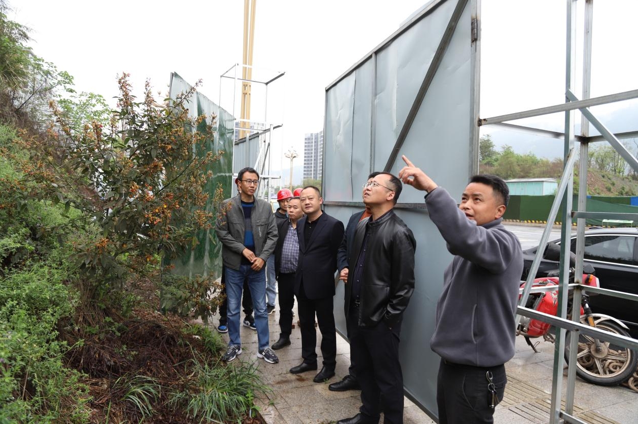 市公服集團領導到清源水務公司重點工程項目現(xiàn)場督查調(diào)研營商環(huán)境工作