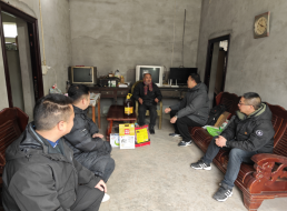 黨建引領筑溫情 走訪慰問暖人心 ——天泉黨支部開展1月主題黨日活動