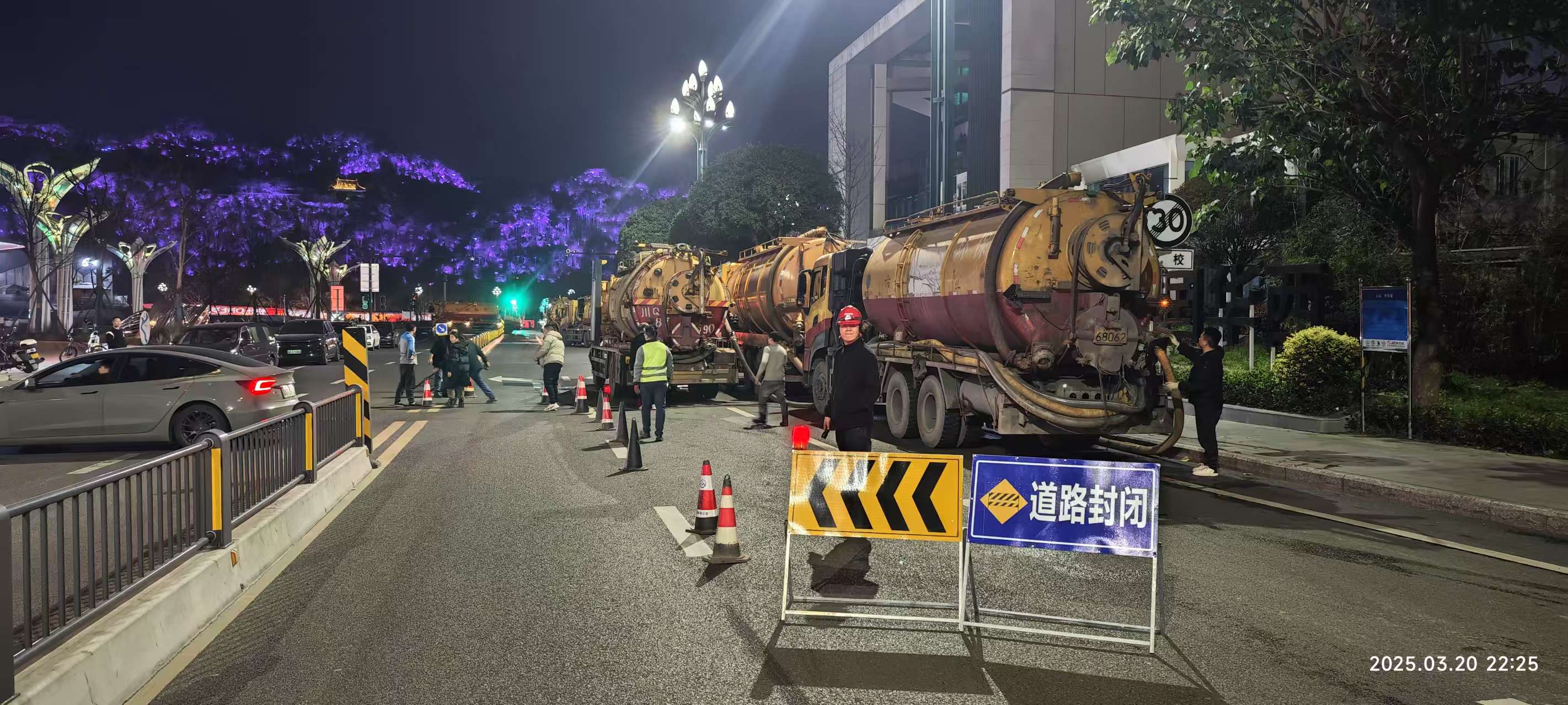 南岸二號污水提升泵站順利完成DN600電磁流量計更換工作