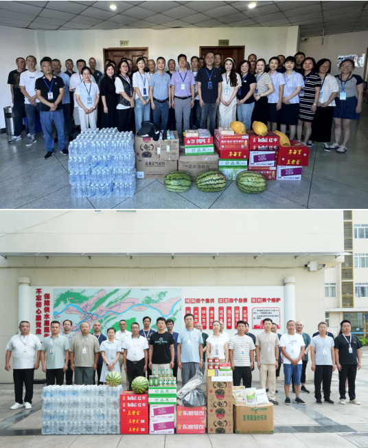 夏日慰問(wèn)送清涼  致敬高溫下的堅(jiān)守